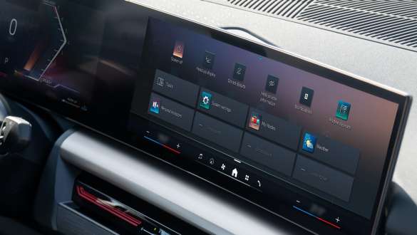 Remote Software ažuriranje - Quick Select vidžeti Remote Software ažuriranje - Quick Select vidžeti na zakrivljenom ekranu BMW-a