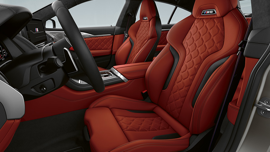 BMW M8 Gran kupe F93 LCI Facelift 2022 Unutrašnjost M Sport sedišta