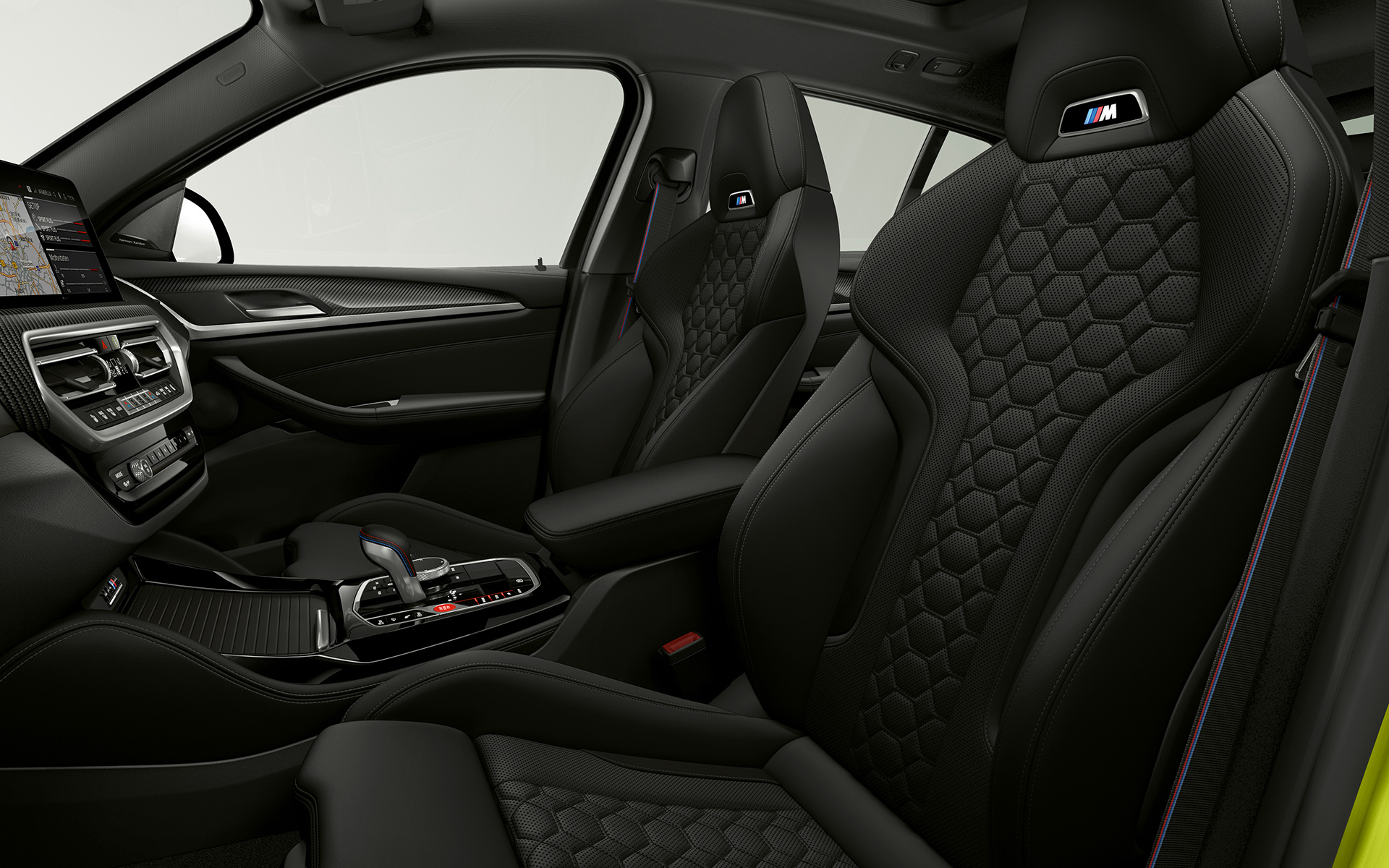 BMW X4 M Competition F98 LCI Facelift 2021 M Sport unutra&scaron;nji prikaz sedi&scaron;ta