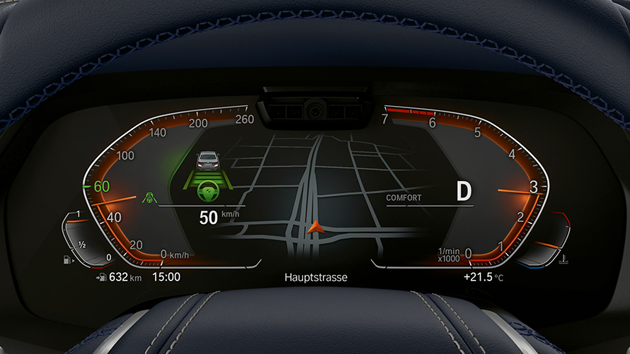 BMW X7 M50i M50d G07 2019 instrument table izbliza