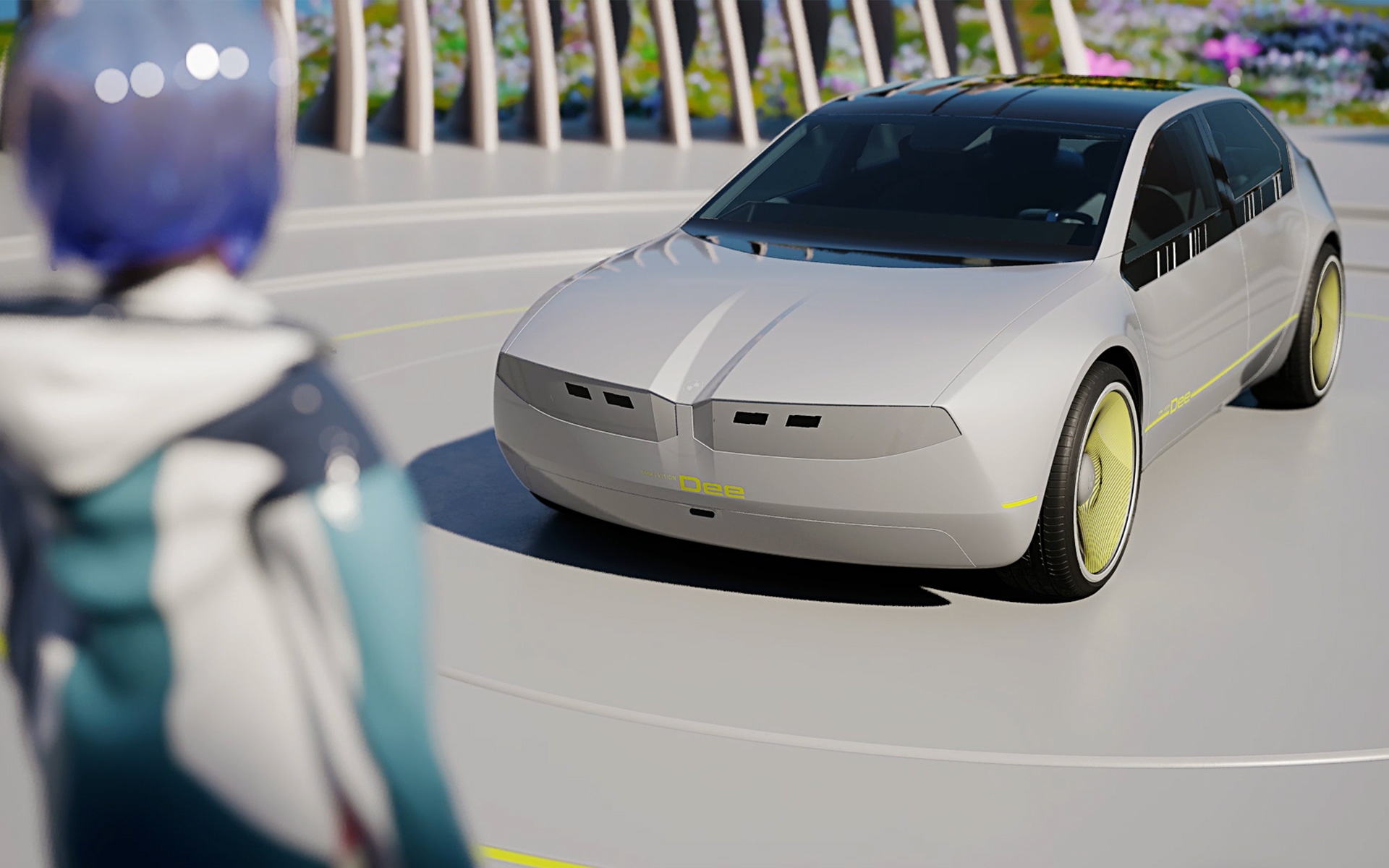 BMW i Vision Dee Vision vozilo spoljašnjost dizajn digitalna ikona