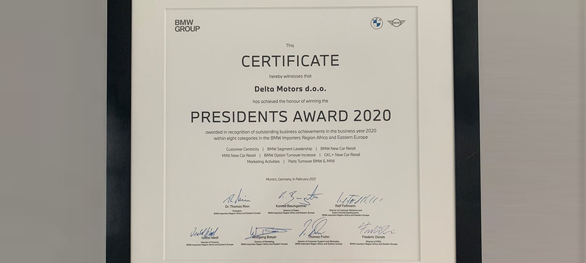 Presidents Awards