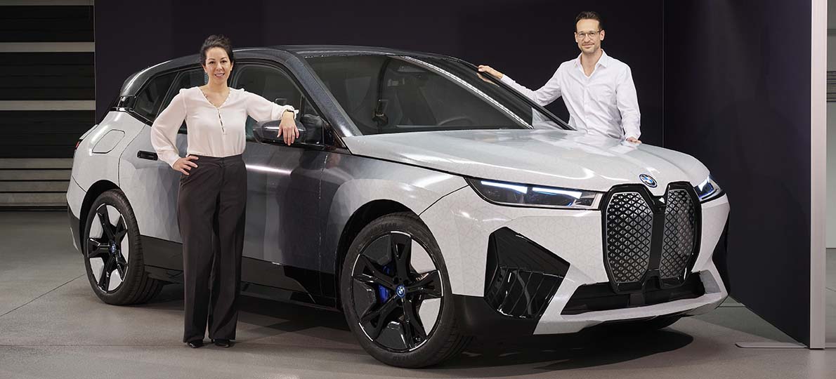 Magična promena boje eksterijera: BMW iX Flow sa E Inkom