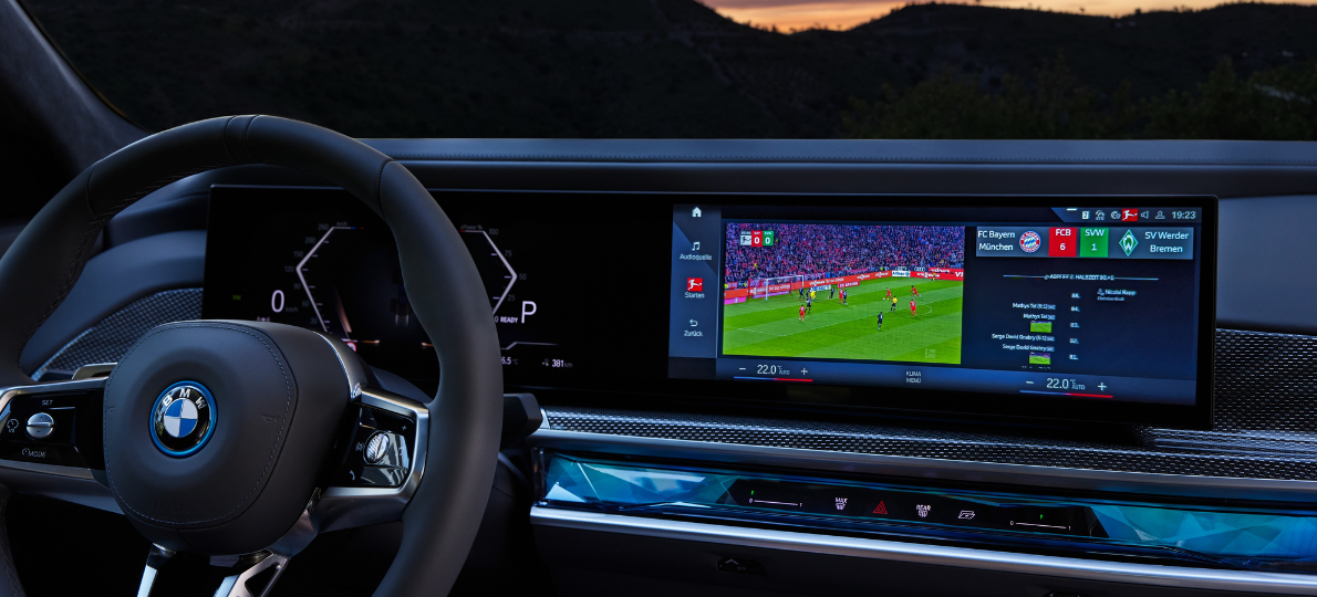 Utakmice Bundeslige u BMW-u Serije 7