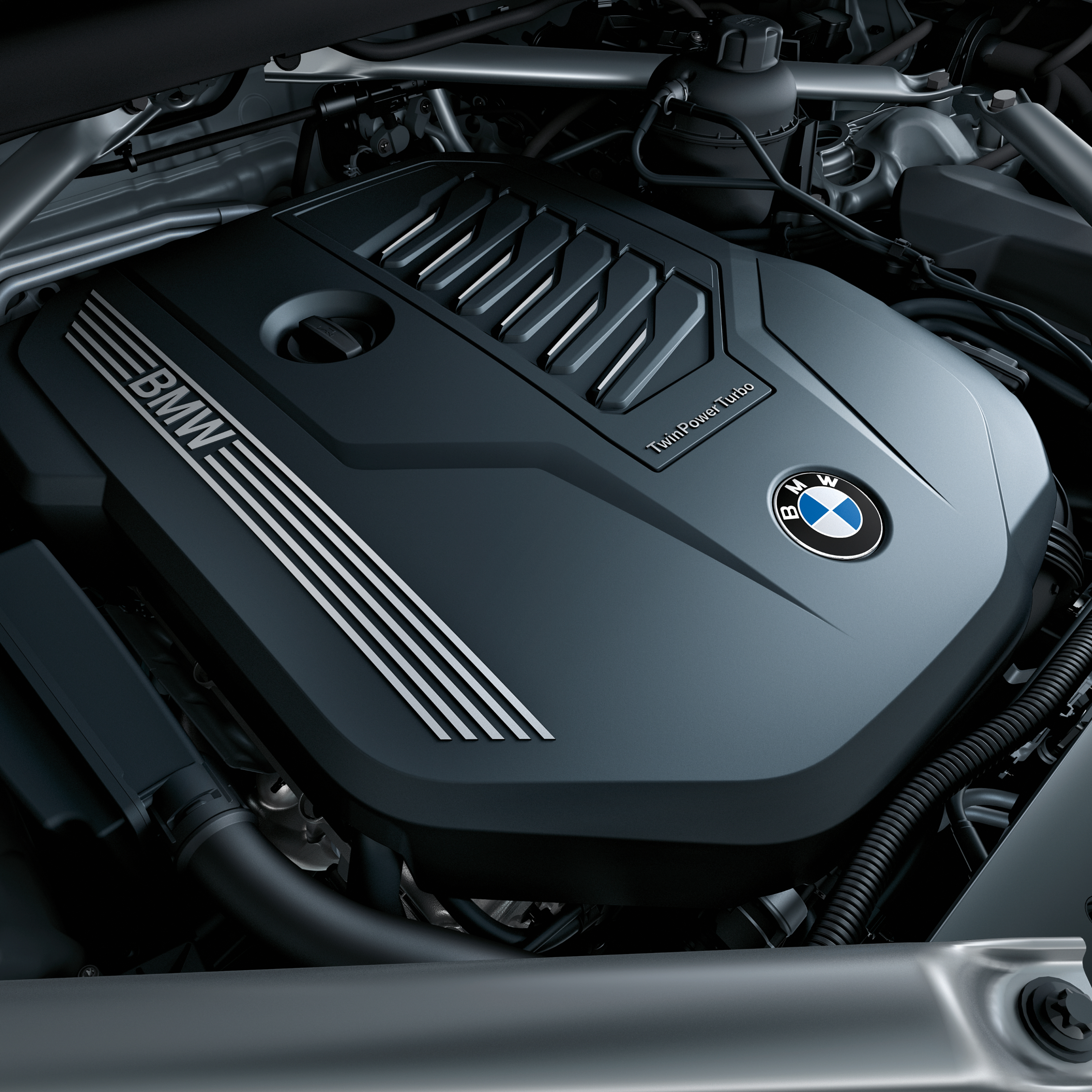 BMW TwinPower Turbo motor detalji